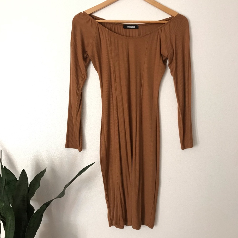 Off Shoulder Missguided Dress